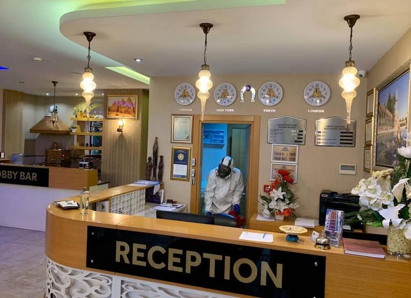 Receptionist Billede