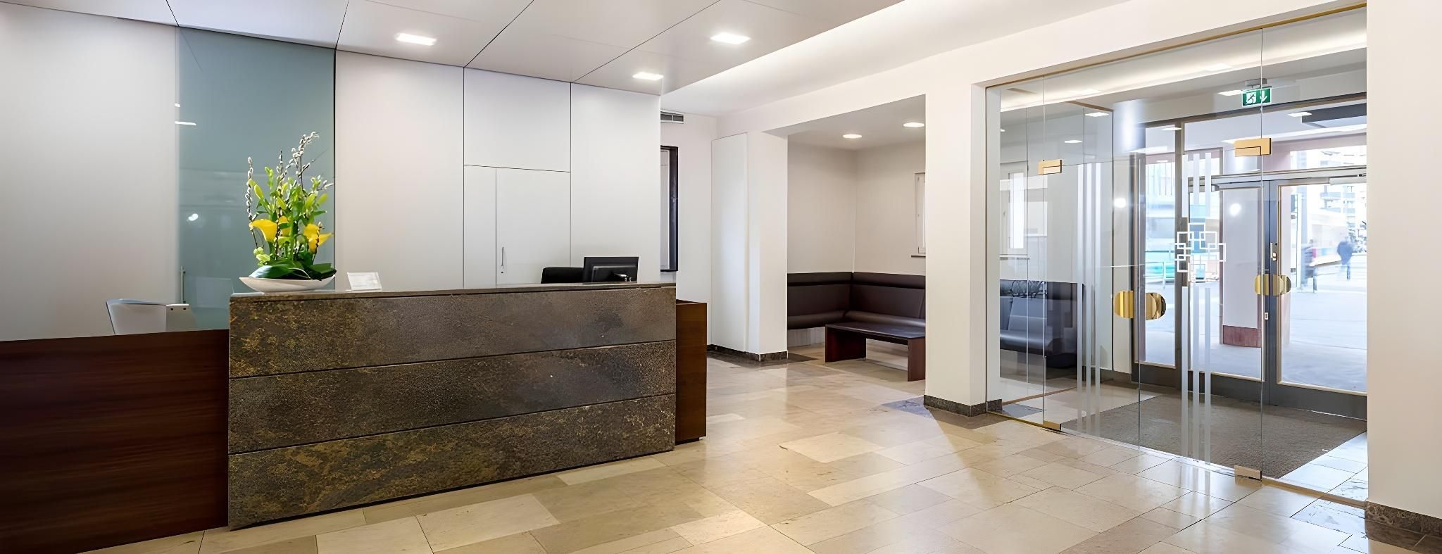 Receptionist Billede
