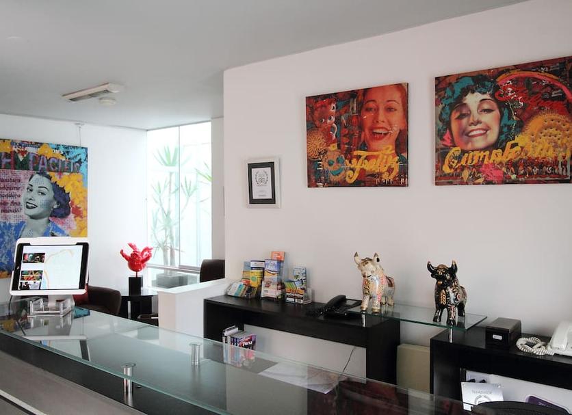 Receptionist Billede