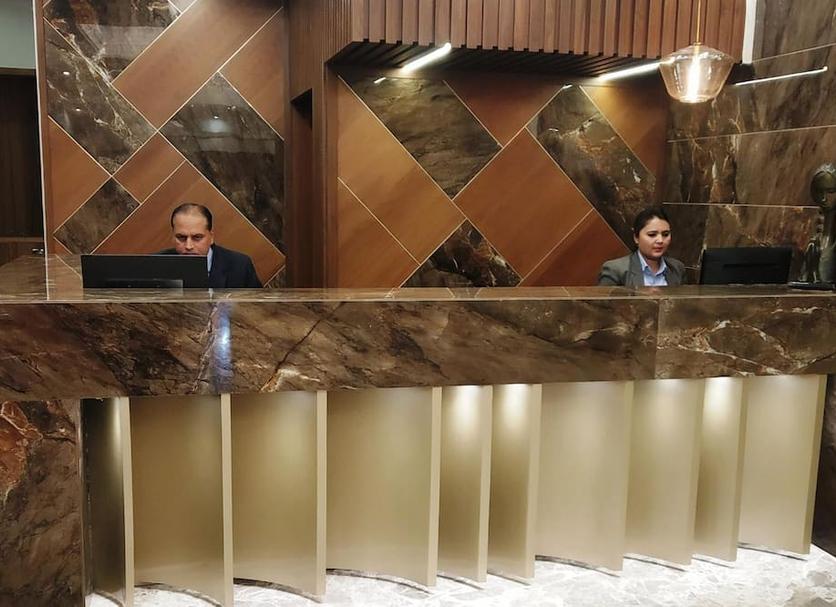Receptionist Billede
