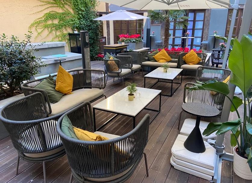 Patio Billede
