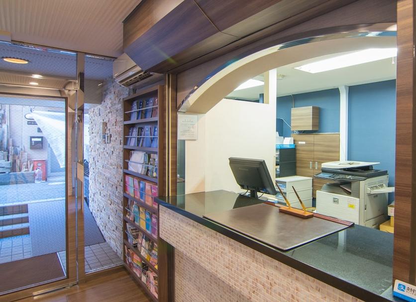 Receptionist Billede