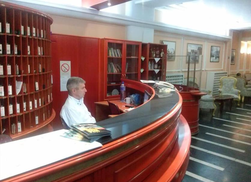 Receptionist Billede