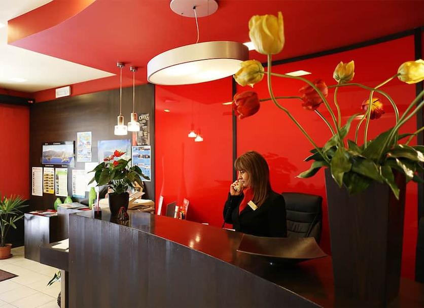 Receptionist Billede