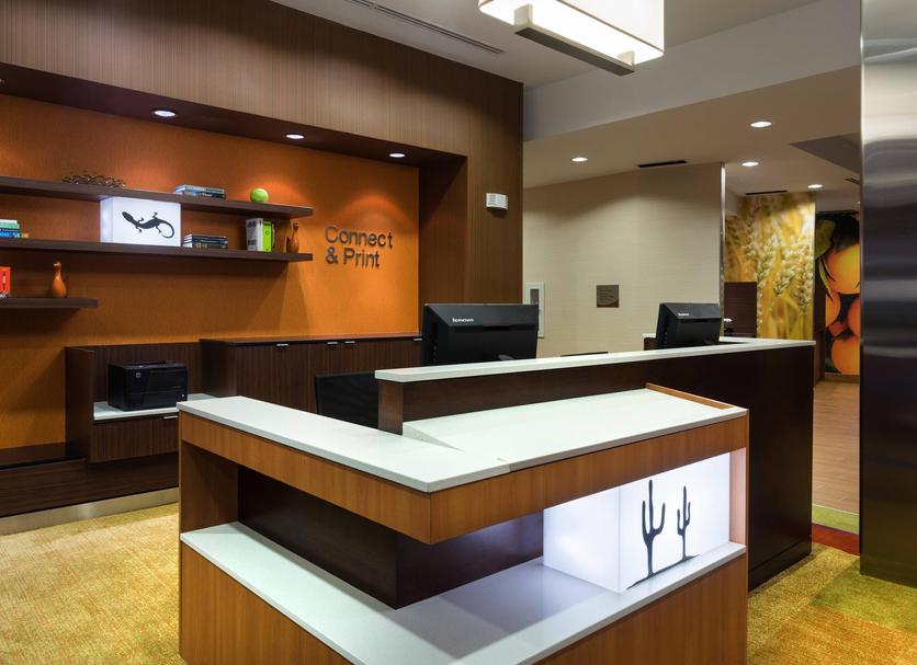 Receptionist Billede