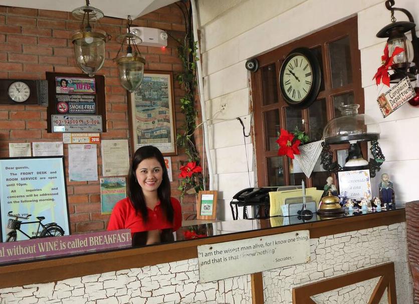 Receptionist Billede