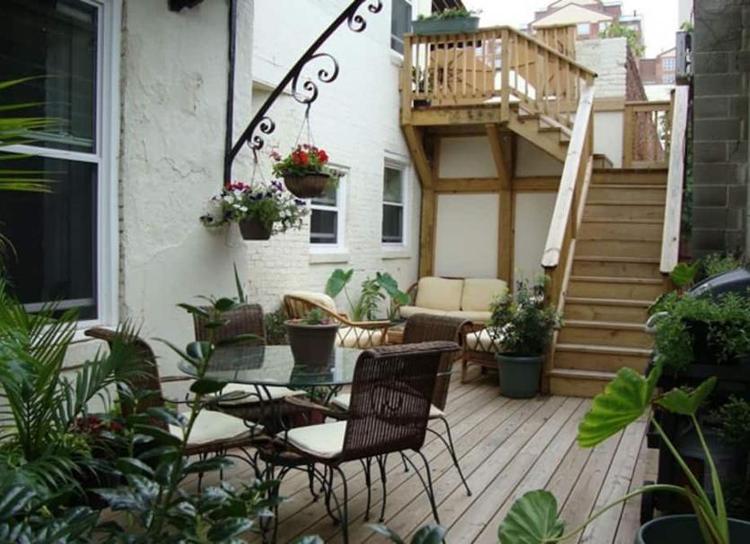 Patio Billede