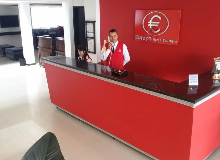 Receptionist Billede