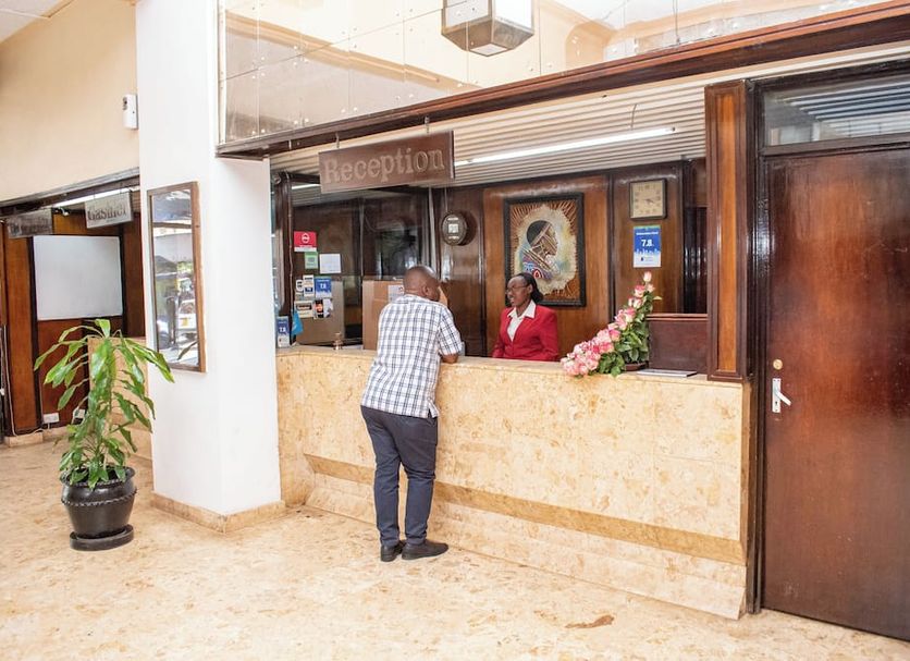 Receptionist Billede