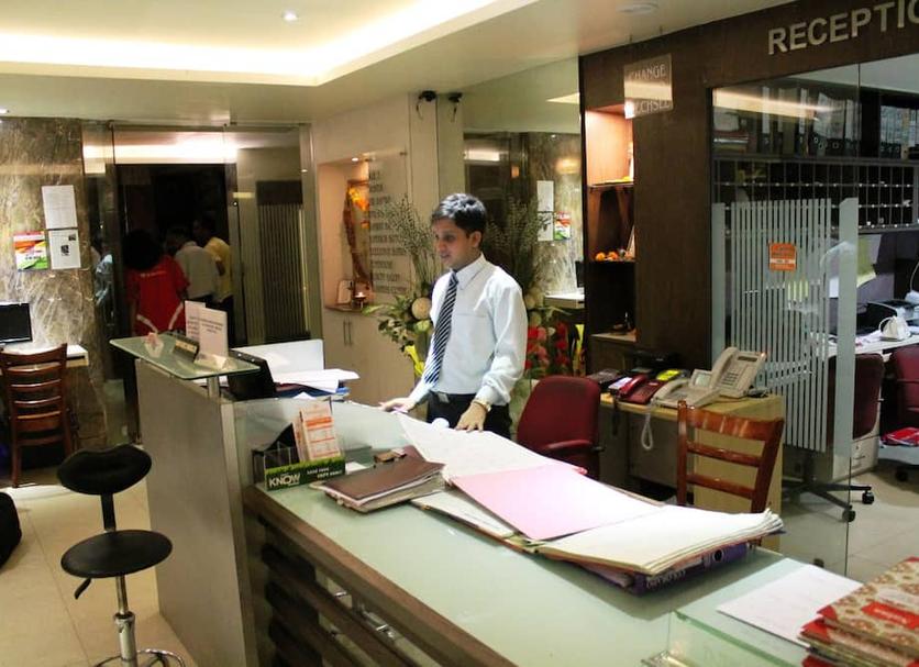 Receptionist Billede
