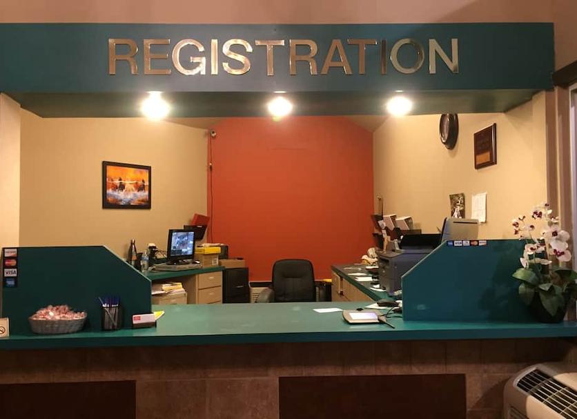Receptionist Billede