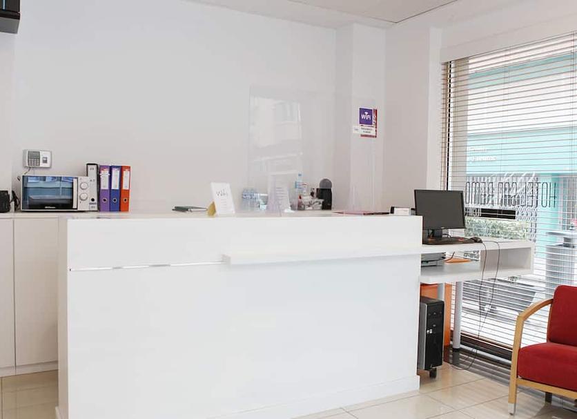 Receptionist Billede