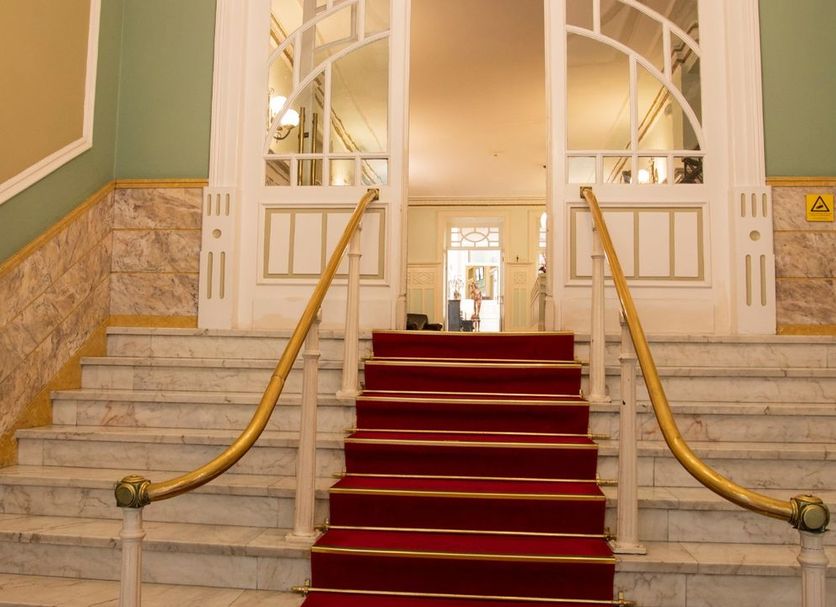 Hotelindgang Billede