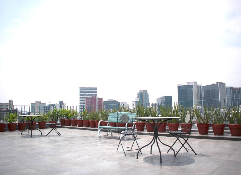 Tagterrasse Billede