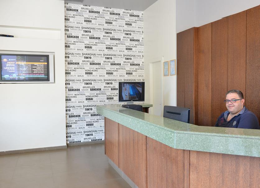 Receptionist Billede