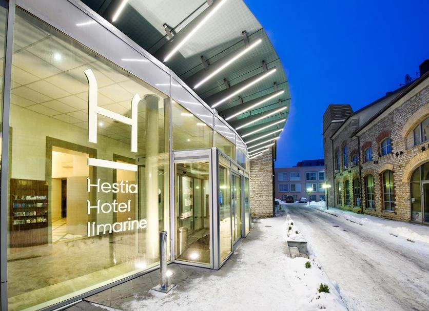 Hotelindgang Billede