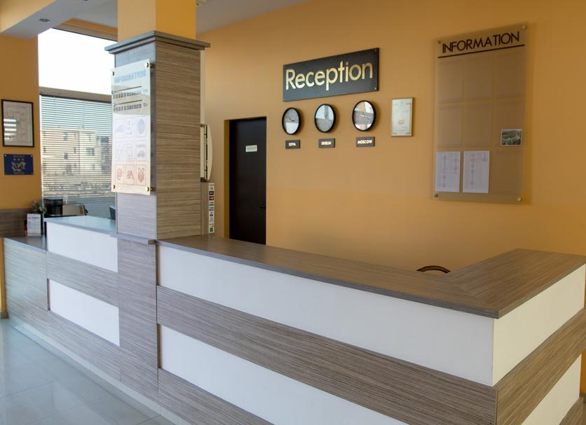 Receptionist Billede