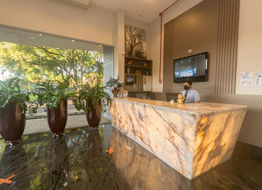 Receptionist Billede