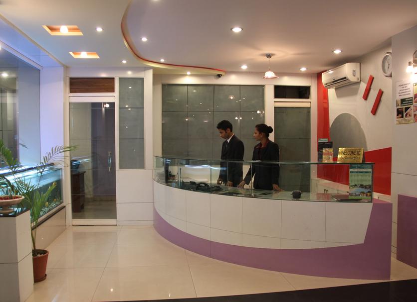 Receptionist Billede