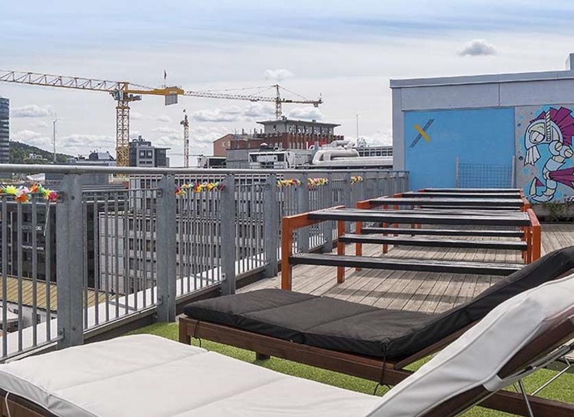 Tagterrasse Billede