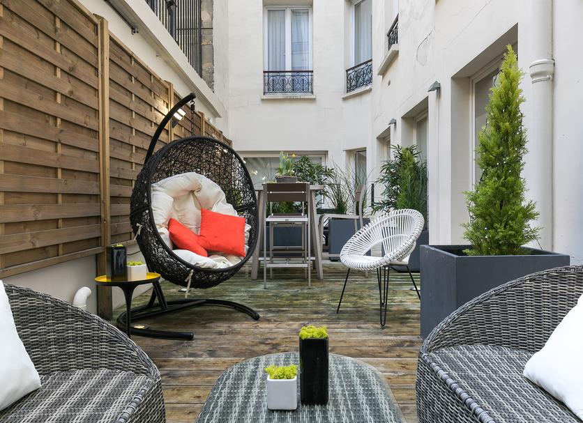 Patio Billede