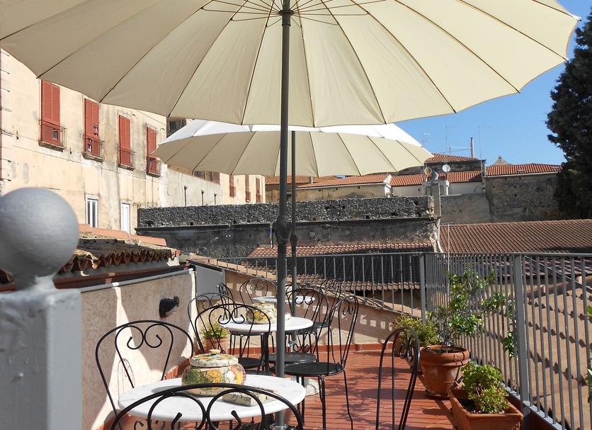 Tagterrasse Billede