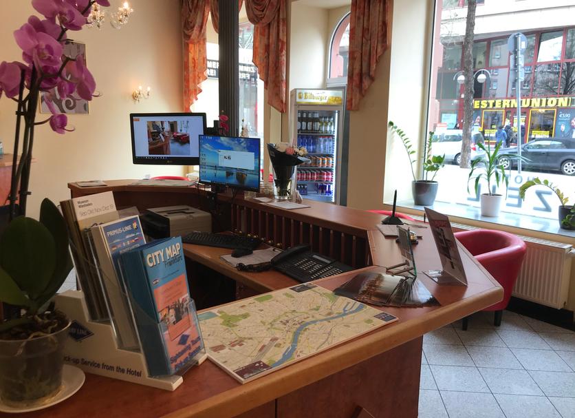 Receptionist Billede