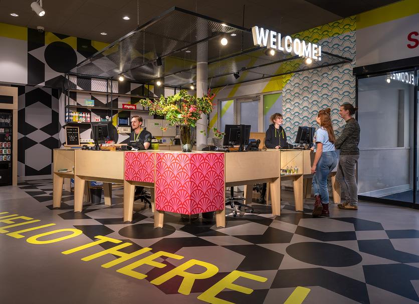 Receptionist Billede